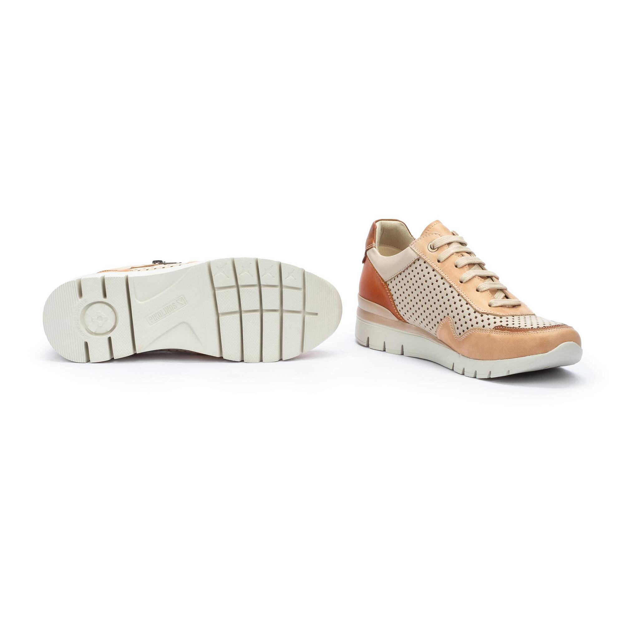 Damskie trampki z bocznym zamkiem - BAMBOO-MAR