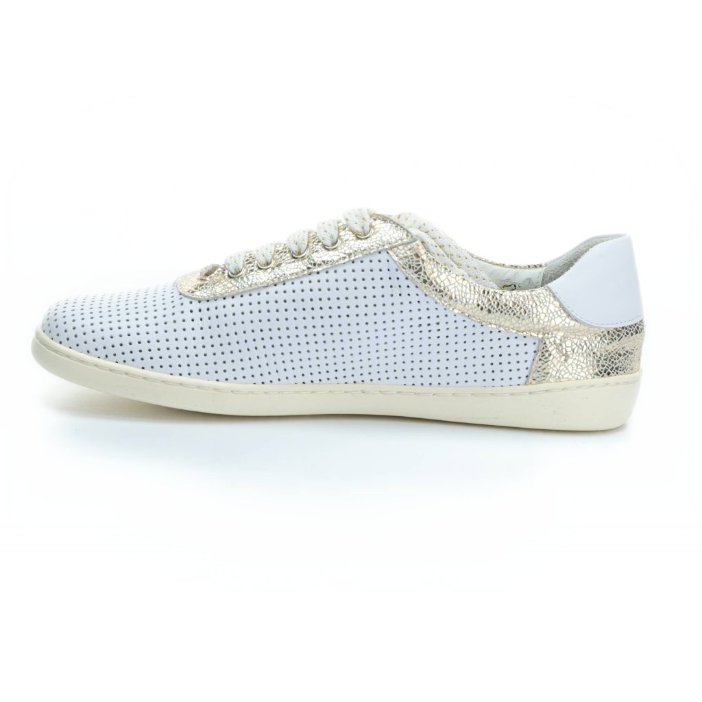 Zaqq Qooqy White Barfuß-Halbschuhe