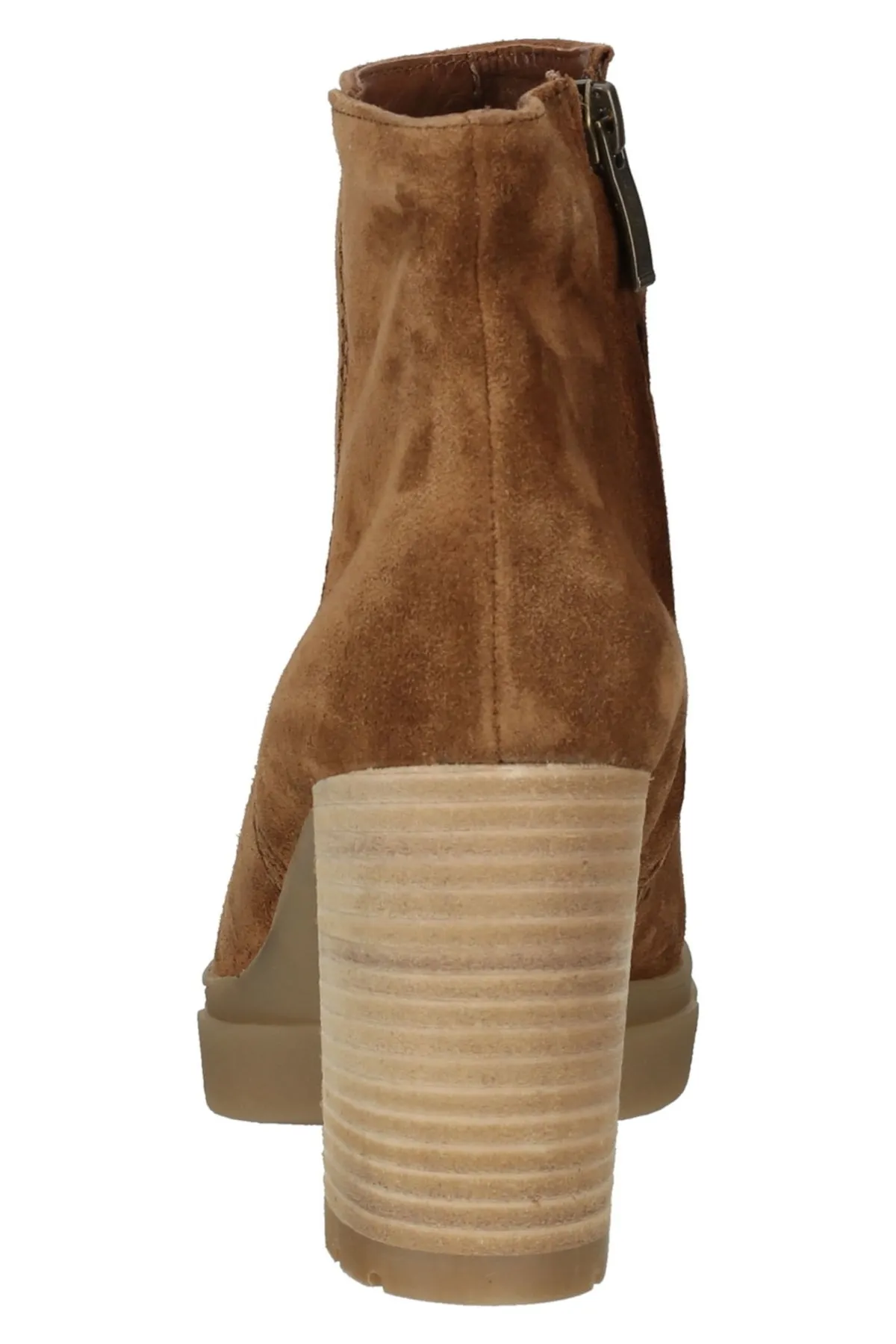Paul Green  Stiefelette - Braun - Blockabsatz