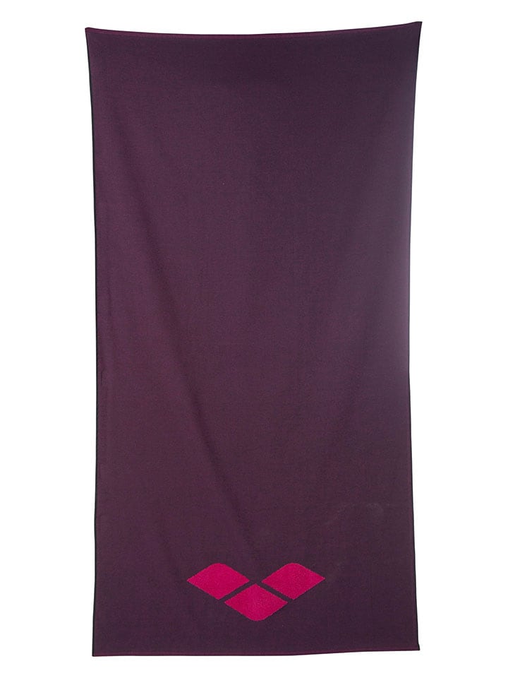 Arena Strandtuch in Aubergine/ Pink günstig kaufen onesize