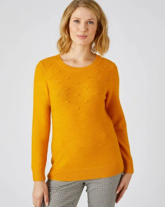 Pull maille chaude fantaisie, manches longues Thermolactyl