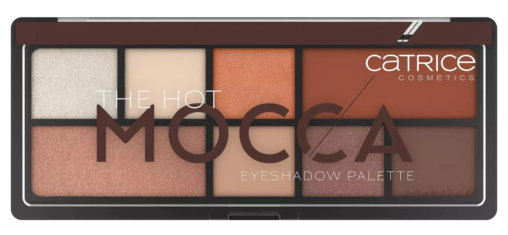 Catrice „Hot Mocca“ akių šešėlių paletė