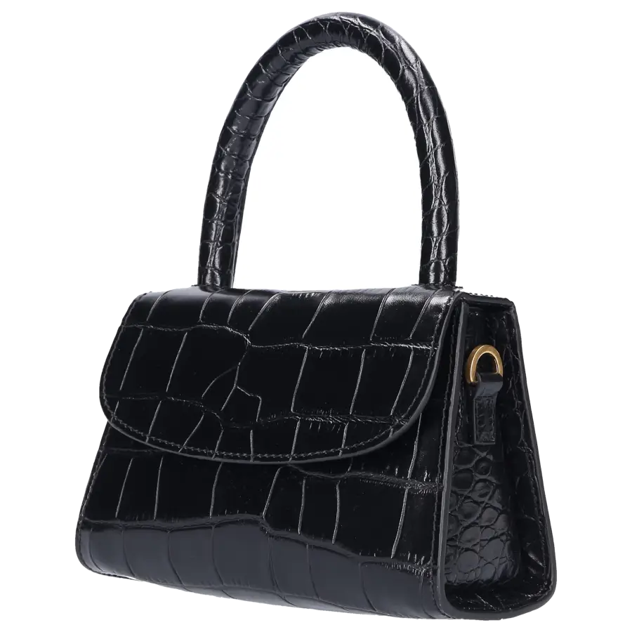 By FAR - Handtasche MINI Kalbsleder - schwarz