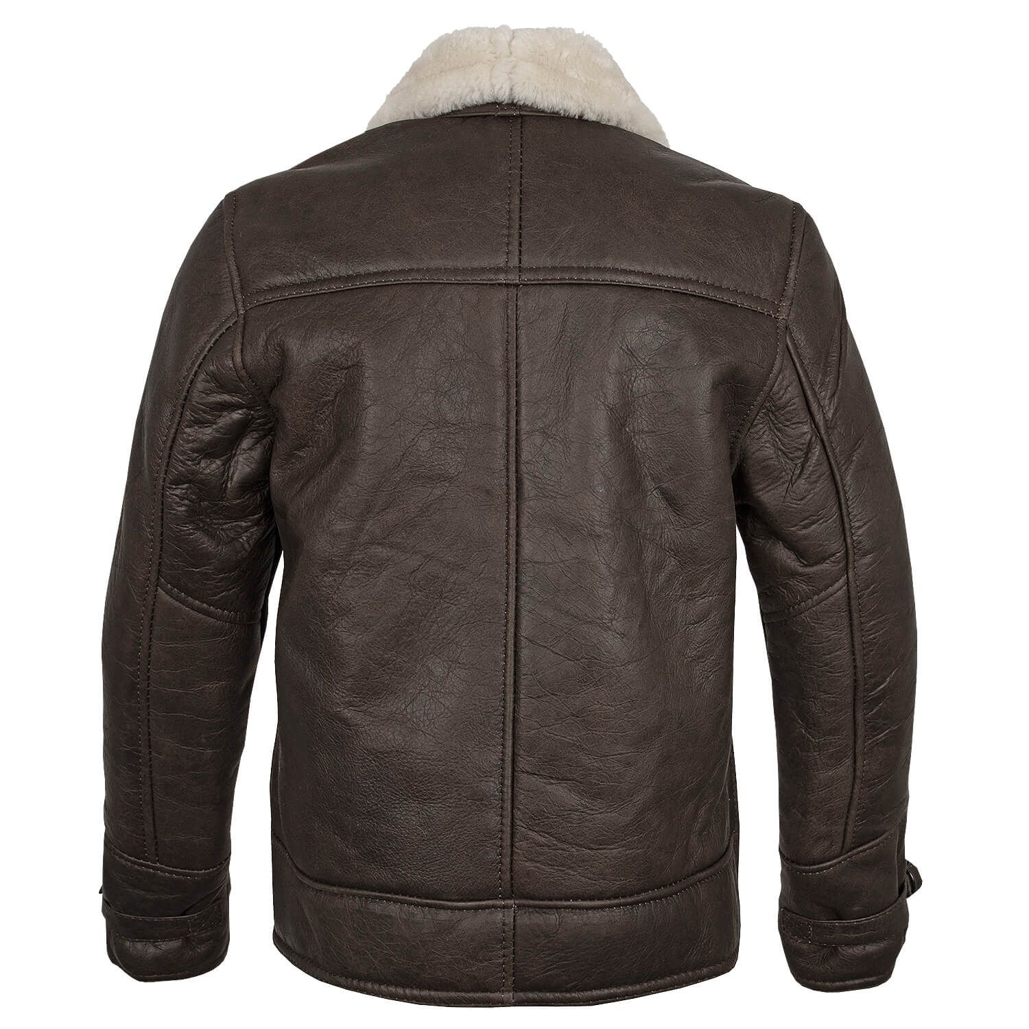 US Navy Bomberjacke A4 Lammfell