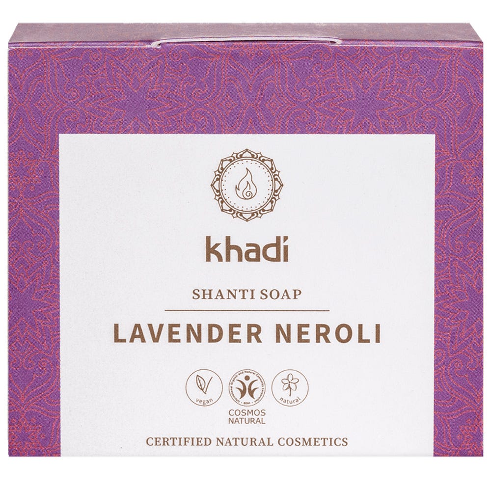 Khadi Shanti Soap Lavender Neroli 100 g
