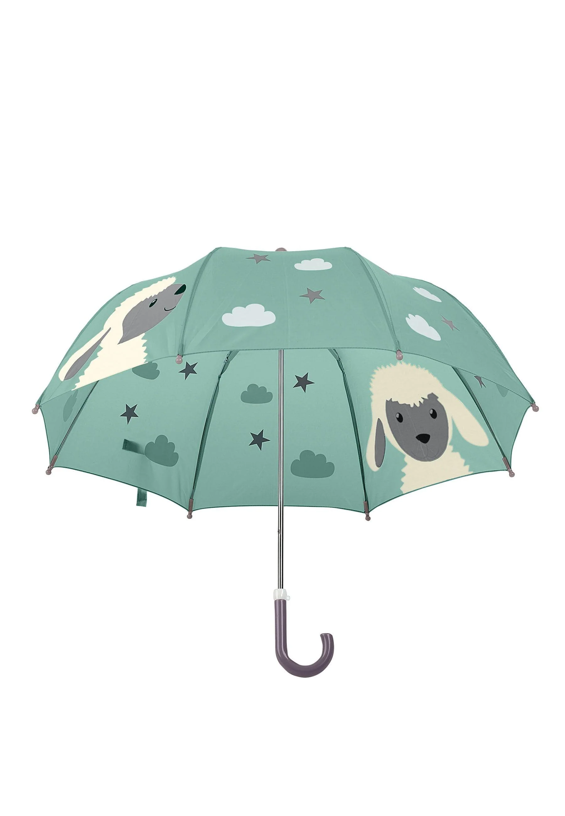 Kinder Regenschirm Schaf Stanley in Grün und Ecru