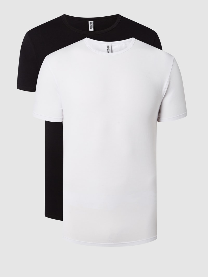 T-Shirt im 2er-Pack in weiß