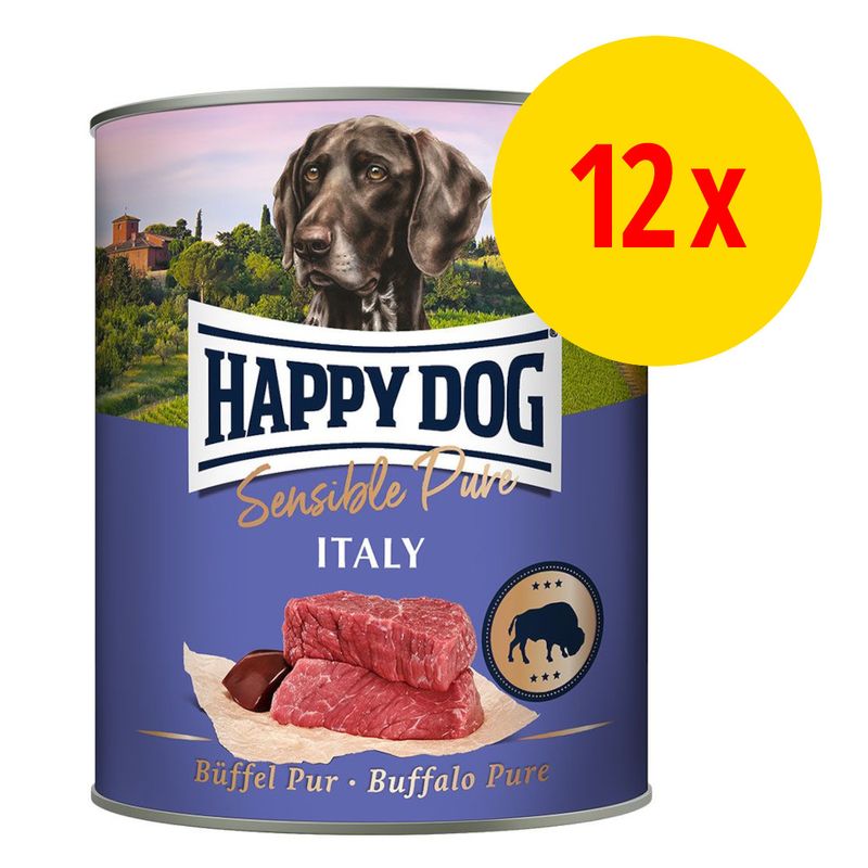 Sparpaket Happy Dog Sensible Pure 12 x 800 g