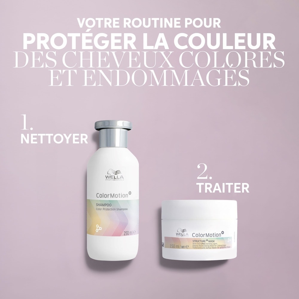 Wella Color Motion Masque révélateur de couleur pour cheveux colorés Masque
