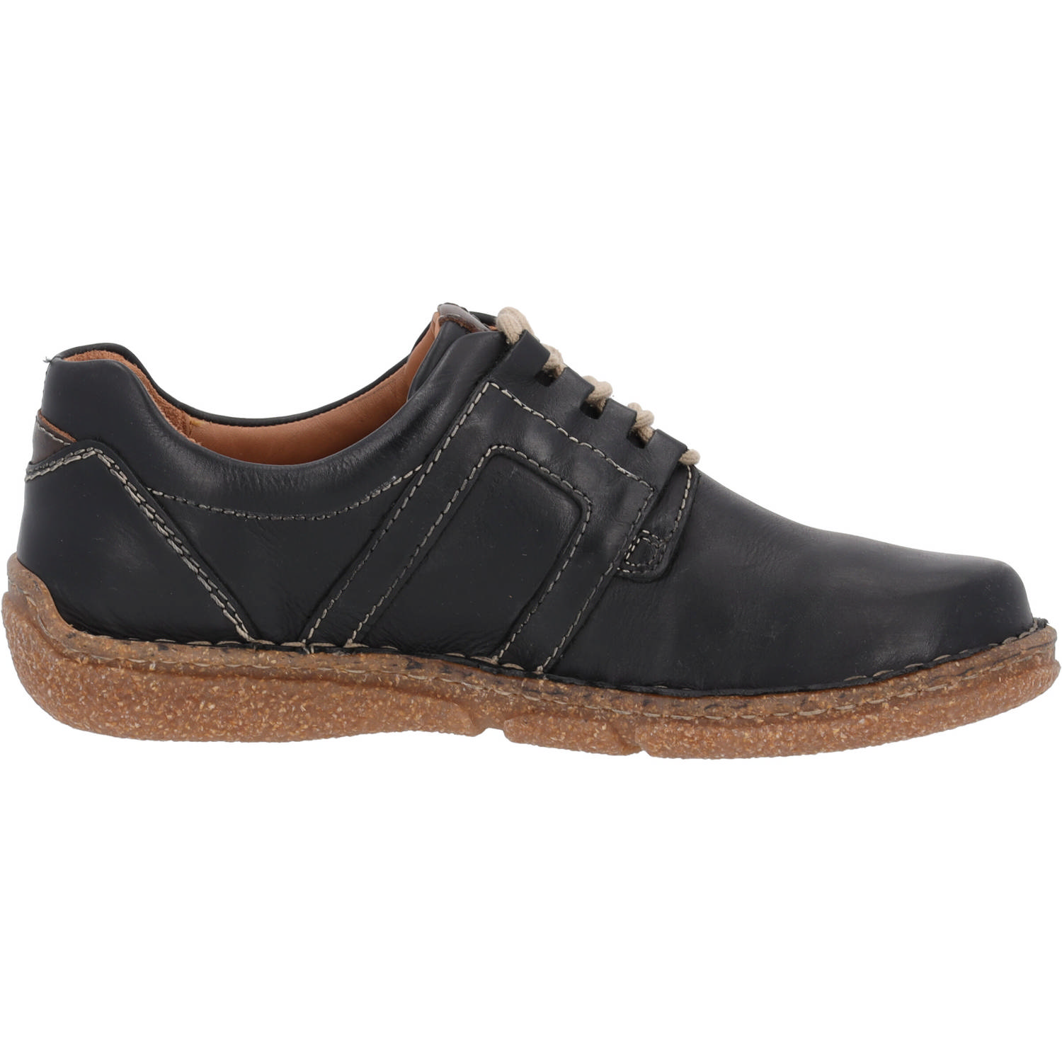 Josef Seibel Neele 44 85144, Schnürschuhe, Damen, Schwarz (Schwarz-Kombi)