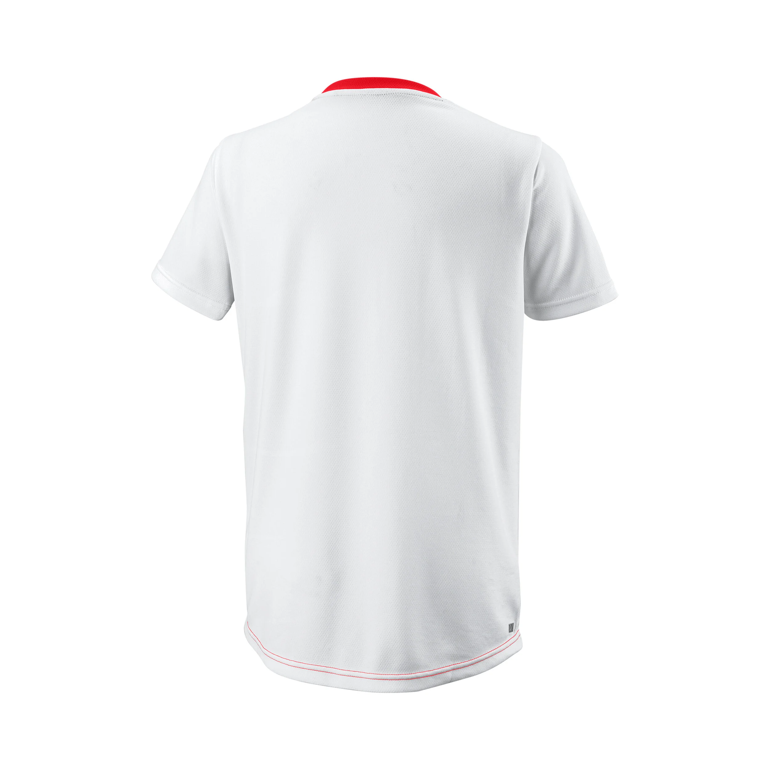 Team T-Shirt Jungen - Rot, Weiß