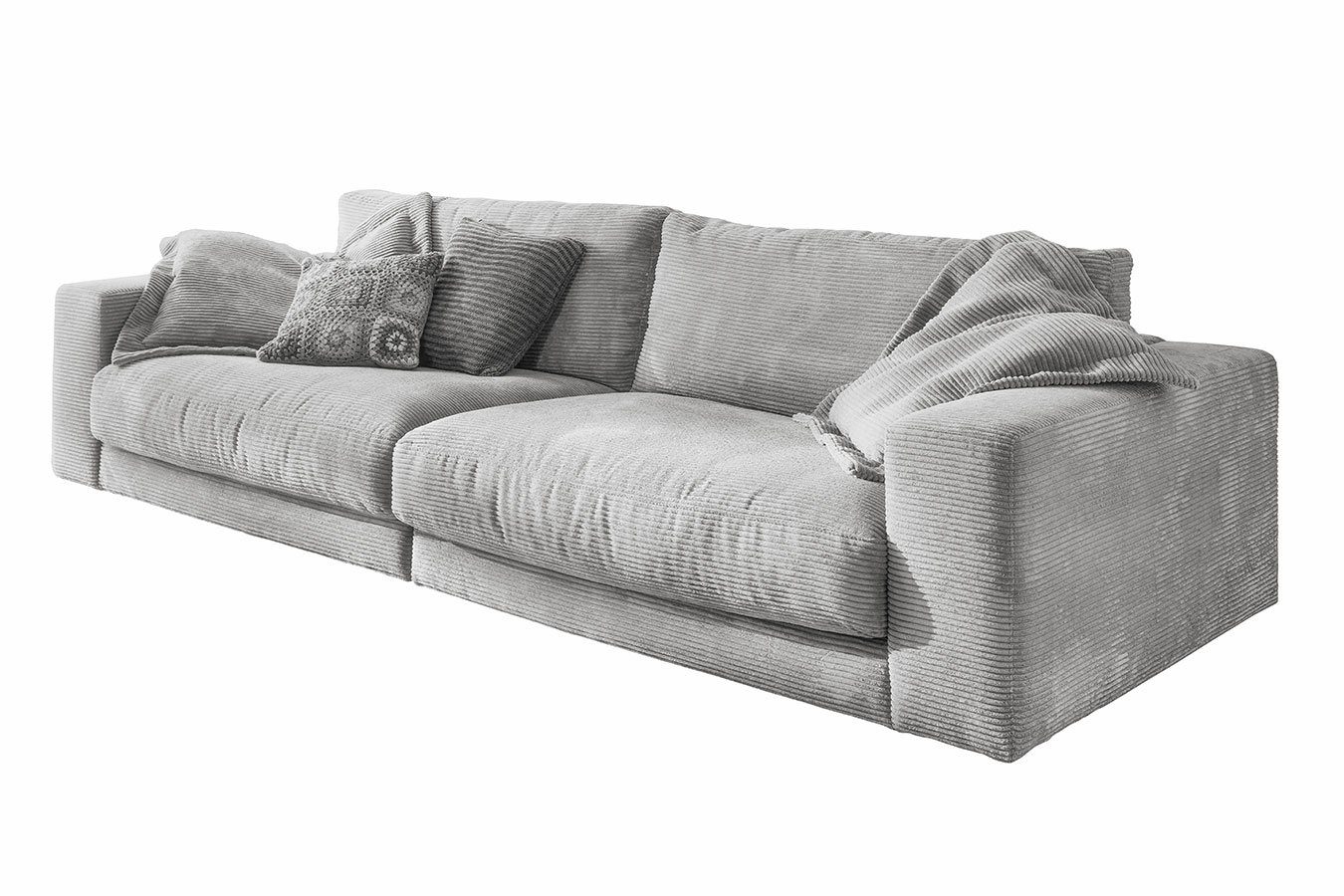daslagerhaus living Loungesofa 3-Sitzer Downtown Cord