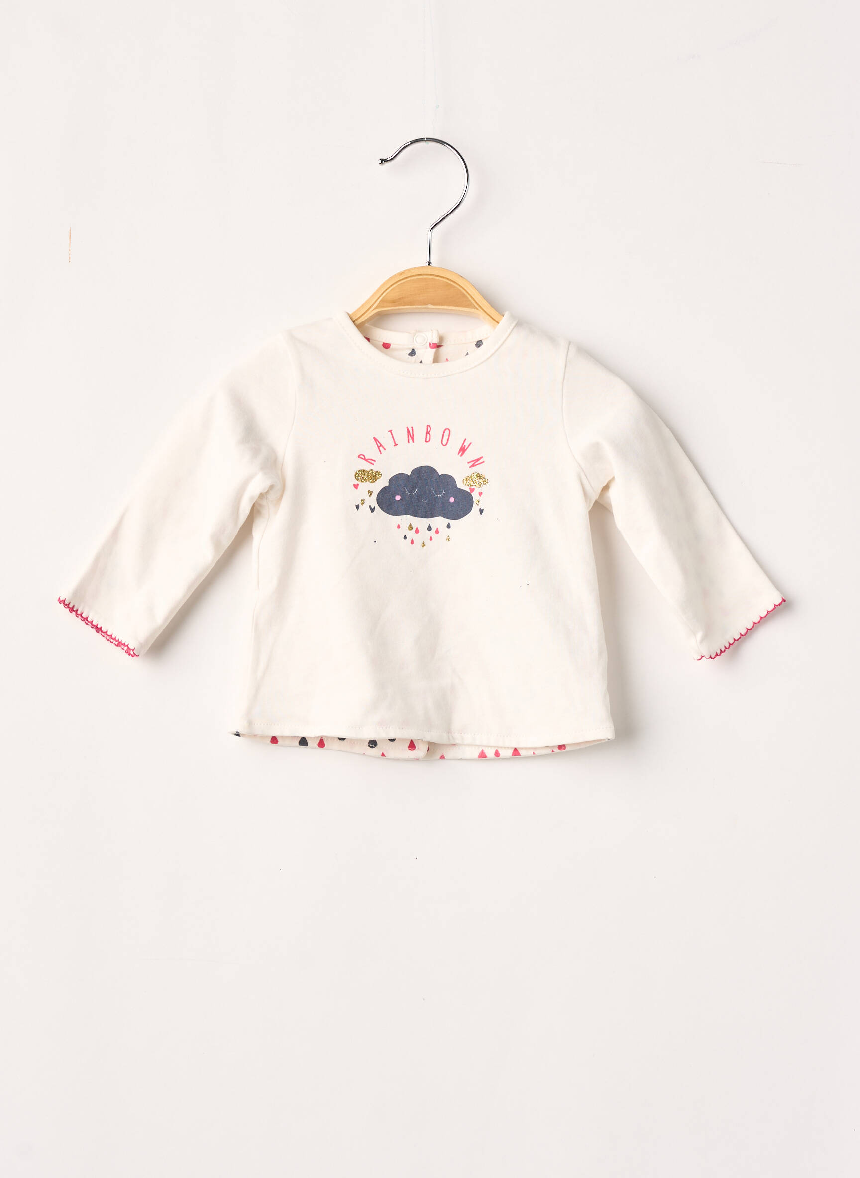 3 Pommes Cardigans Fille couleur beige