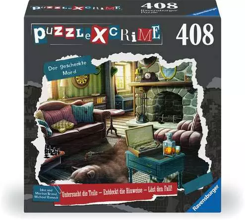 Puzzle 408 Teile - Puzzle X Crime: Der geschenkte Mord
