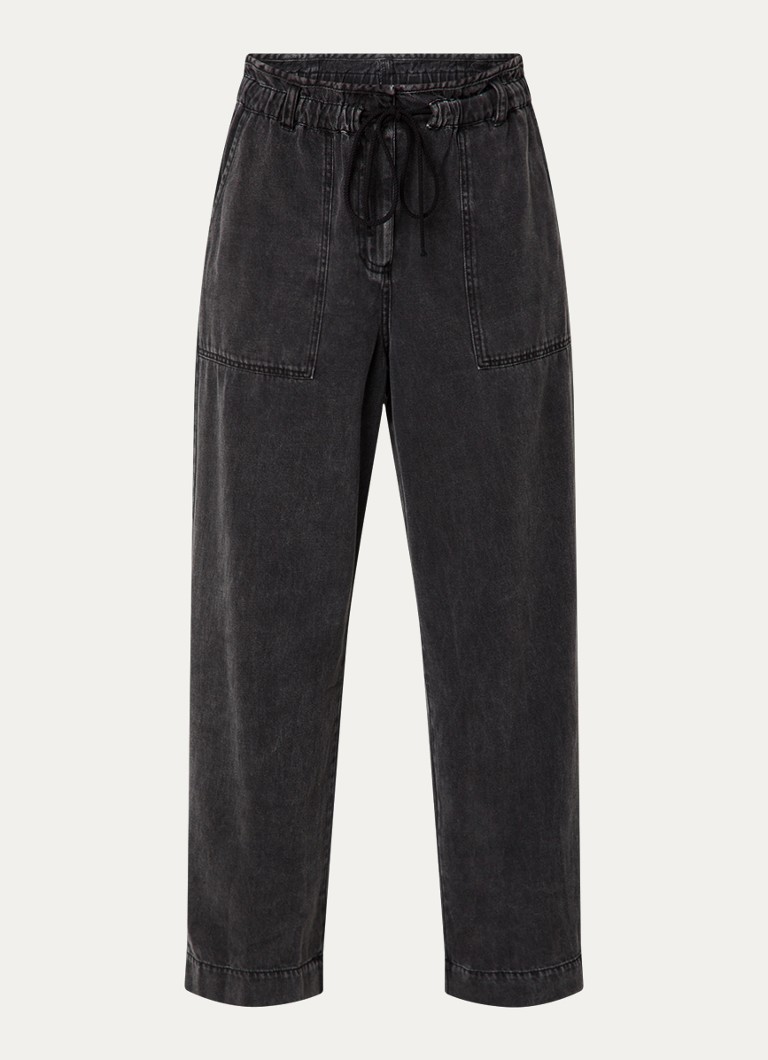 Rails Ryan High-Waist-Jeans mit lockerer Passform aus Lyocell-Mischgewebe und Kordelzug
