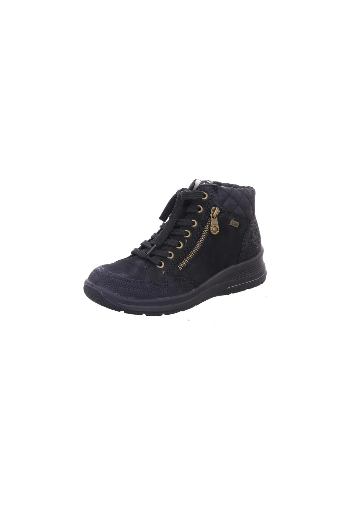 Rieker  Stiefelette - Schwarz - Flacher Absatz