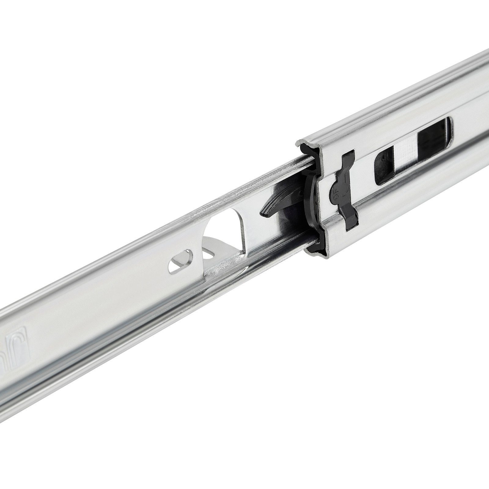SO-TECH® Auszug Vollauszug kugelgelagert belastbar bis 45 kg Längen 250 - 750 mm, mit Auflagewinkeln Auflagelaschen KV4-45-H45-NF