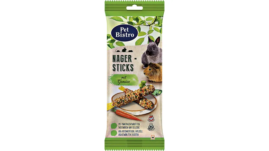 Pet Bistro Nager-Sticks mit Gemüse