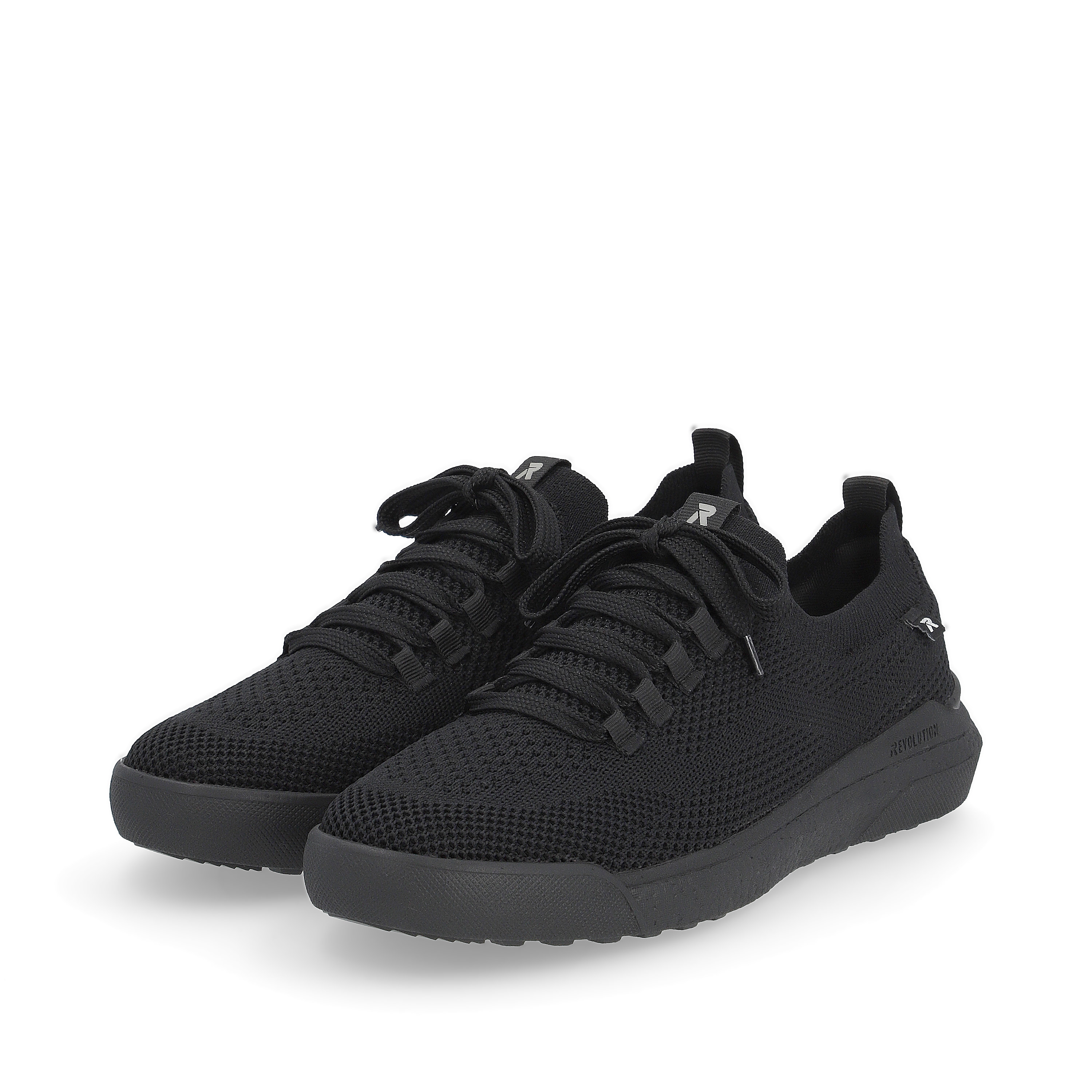Rieker Damen Slipper midnight black