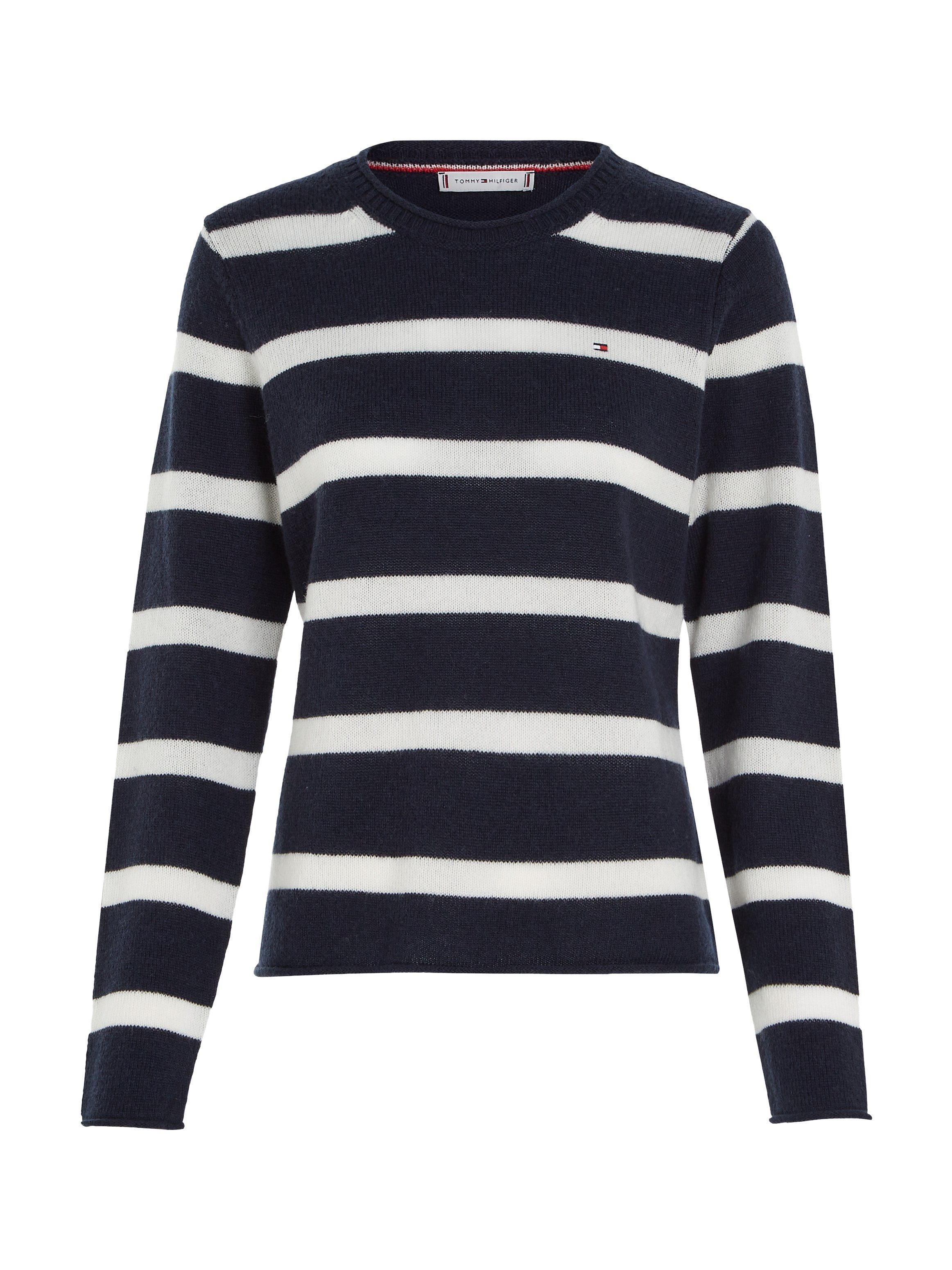 Tommy Hilfiger Strickpullover mit Logostickerei