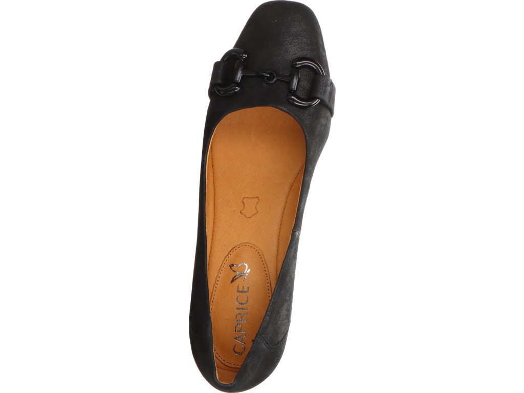CAPRICE Modische Pumps schwarz black pearl