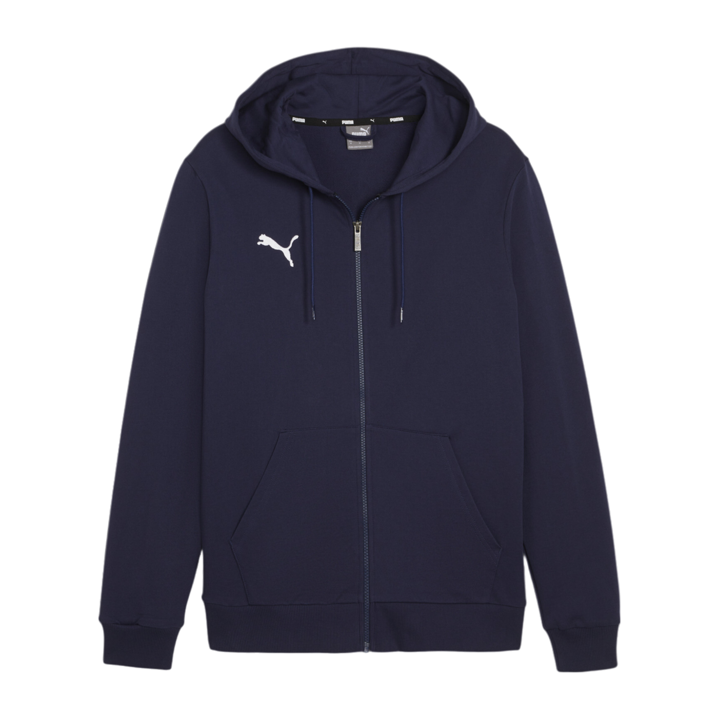 PUMA teamGOAL Casuals Kapuzenjacke Kids Blau F06