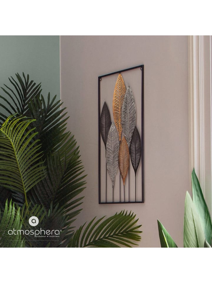 Atmosphera Créateur d'intérieur Wanddekoration in grau günstig kaufen onesize