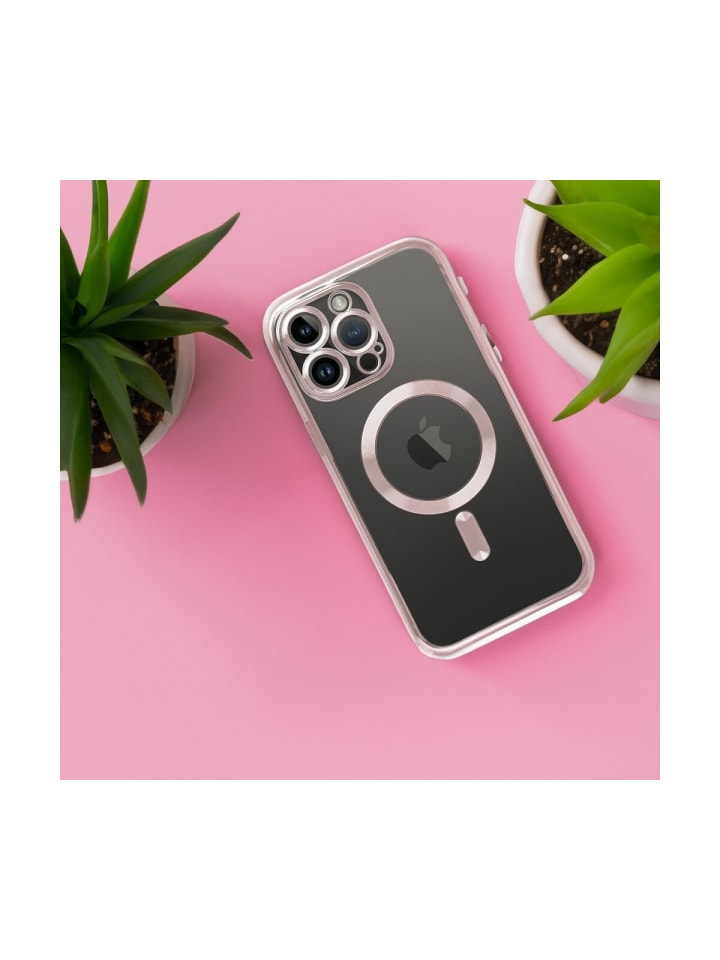 COFI 1453 MagSafe Hülle mit Kameraschutz kompatibel mit iPhone 16 Pro Max Rose in Rose günstig kaufen onesize