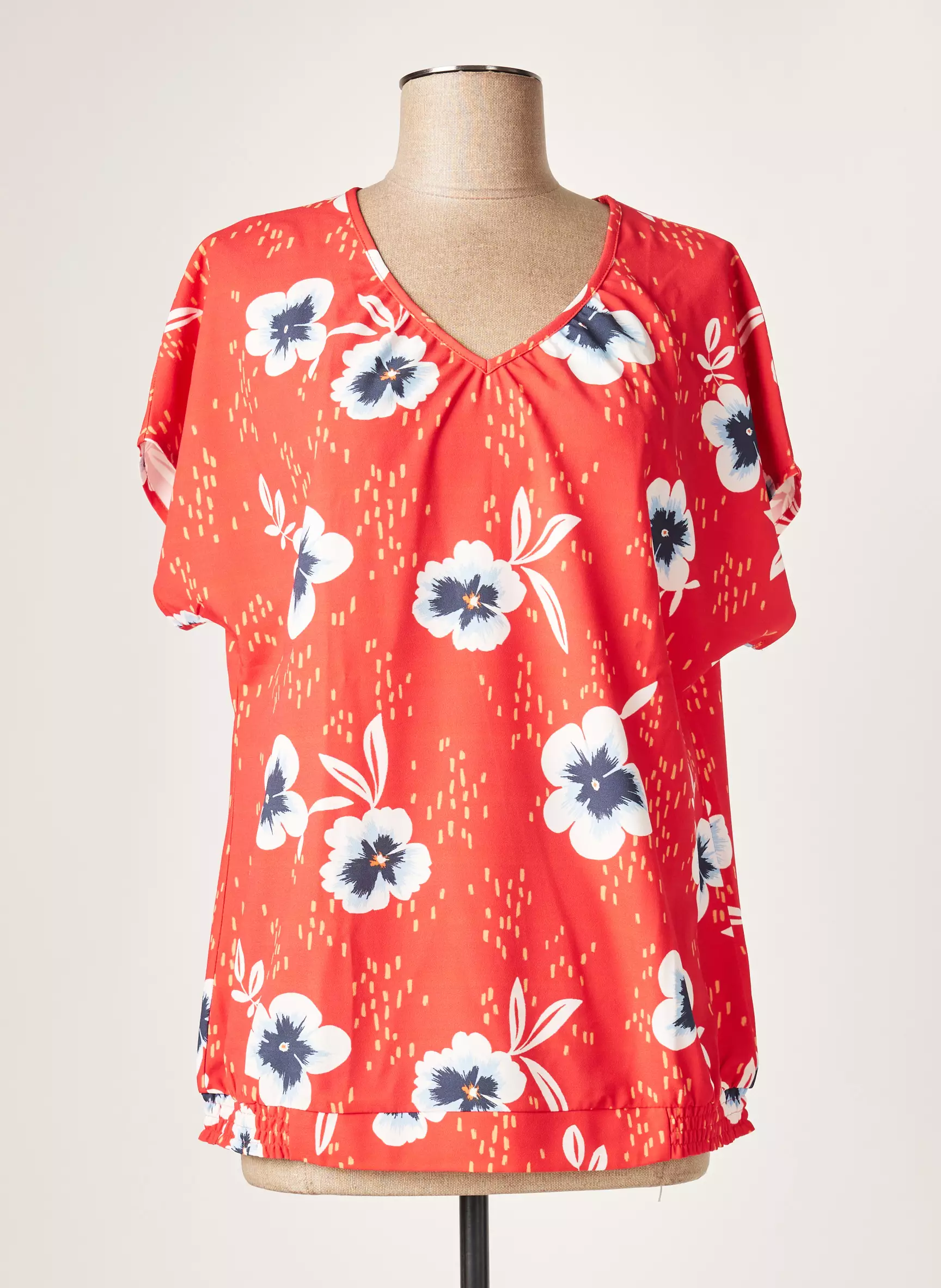 Signe Nature Tshirts Femme couleur rouge