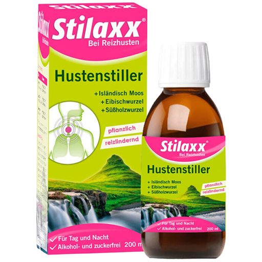 STILAXX Hustenstiller Isländisch Moos Erwachsene  200 ml  Sirup