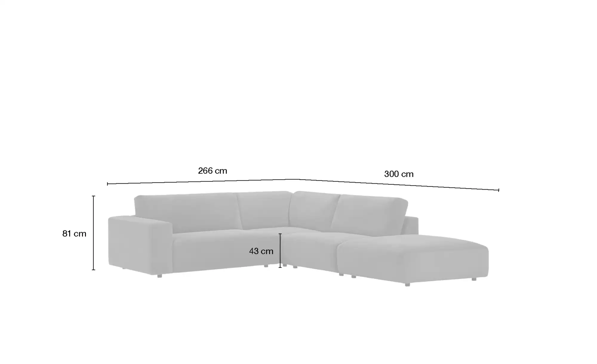 Gallery M Ecksofa Lucia