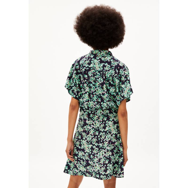 ARMEDANGELS Juaraa Ditsy Kurzarmkleid Damen