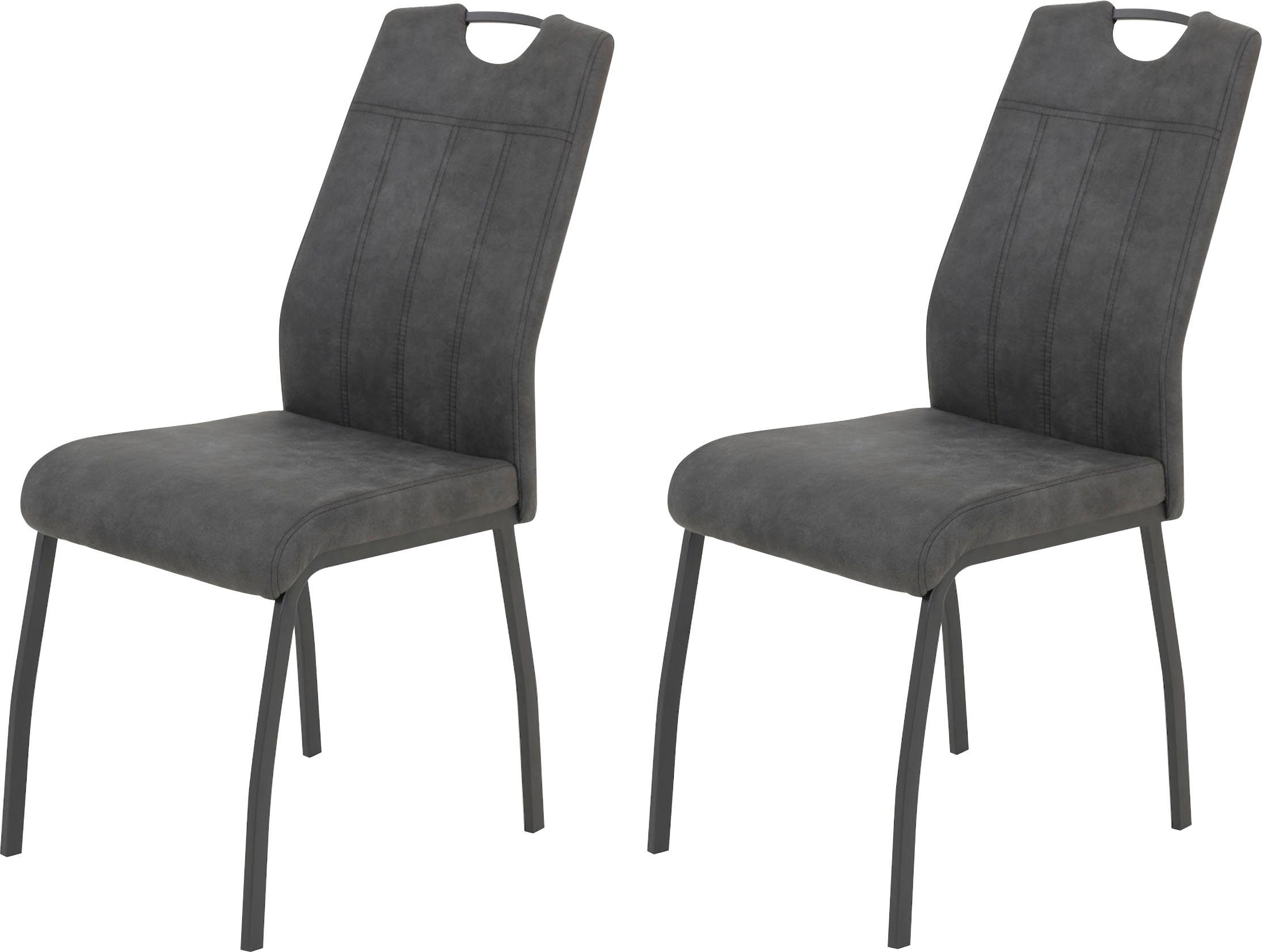 HELA 4-Fußstuhl ELIF (Set, 2 St), 140 Kg Belastbar