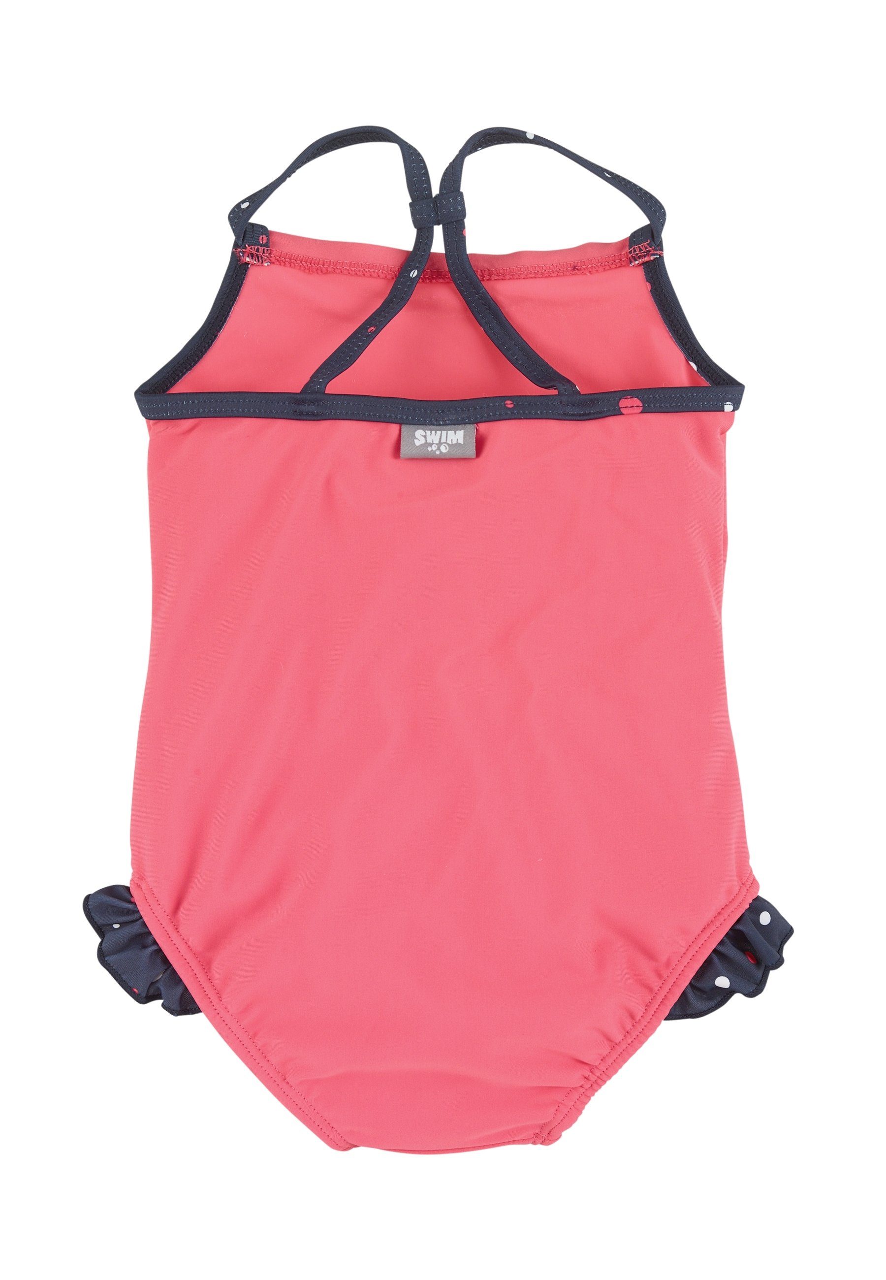 Sterntaler® Badeanzug Badeanzug Biene (1-St., Kinderbadeanzug mit eingenähter Windelhose, Schwimmshirt) Schwimmanzug mit Rüschen am Beinausschnitt, Baby Badeanzug