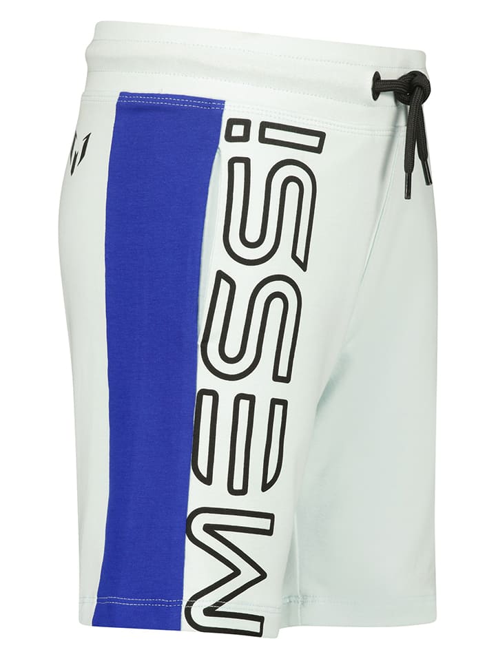 Messi Sweatshorts in Hellblau günstig kaufen