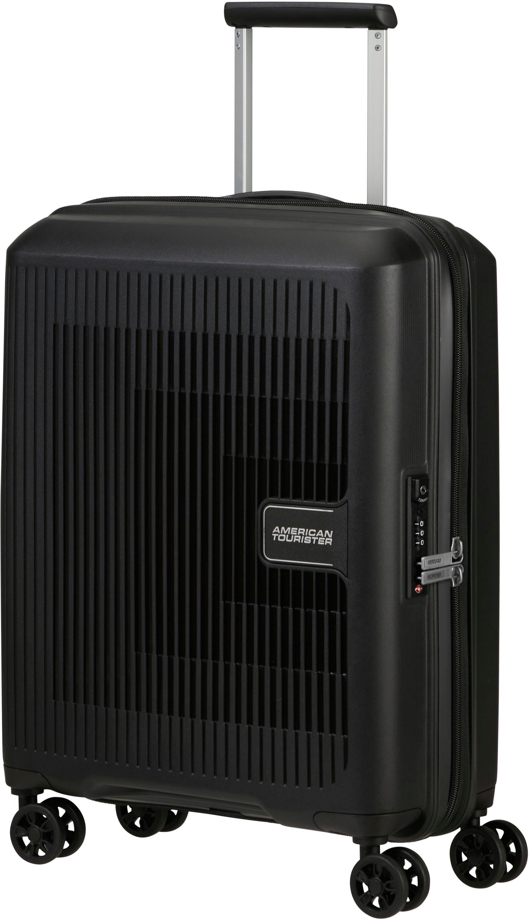 American Tourister® Hartschalen-Trolley AeroStep, 55 cm, 4 Rollen, mit Volumenerweiterung