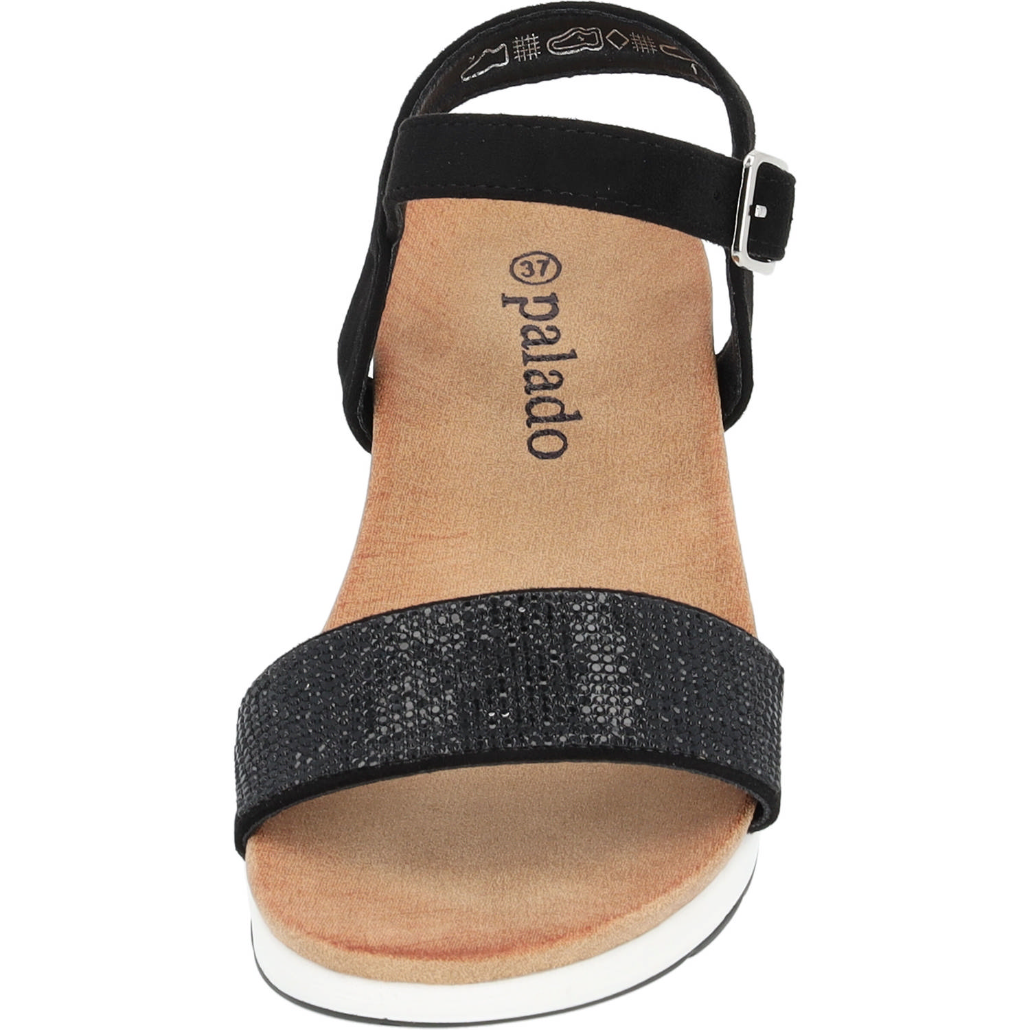 Palado Notan, Sandalen, Damen, Schwarz