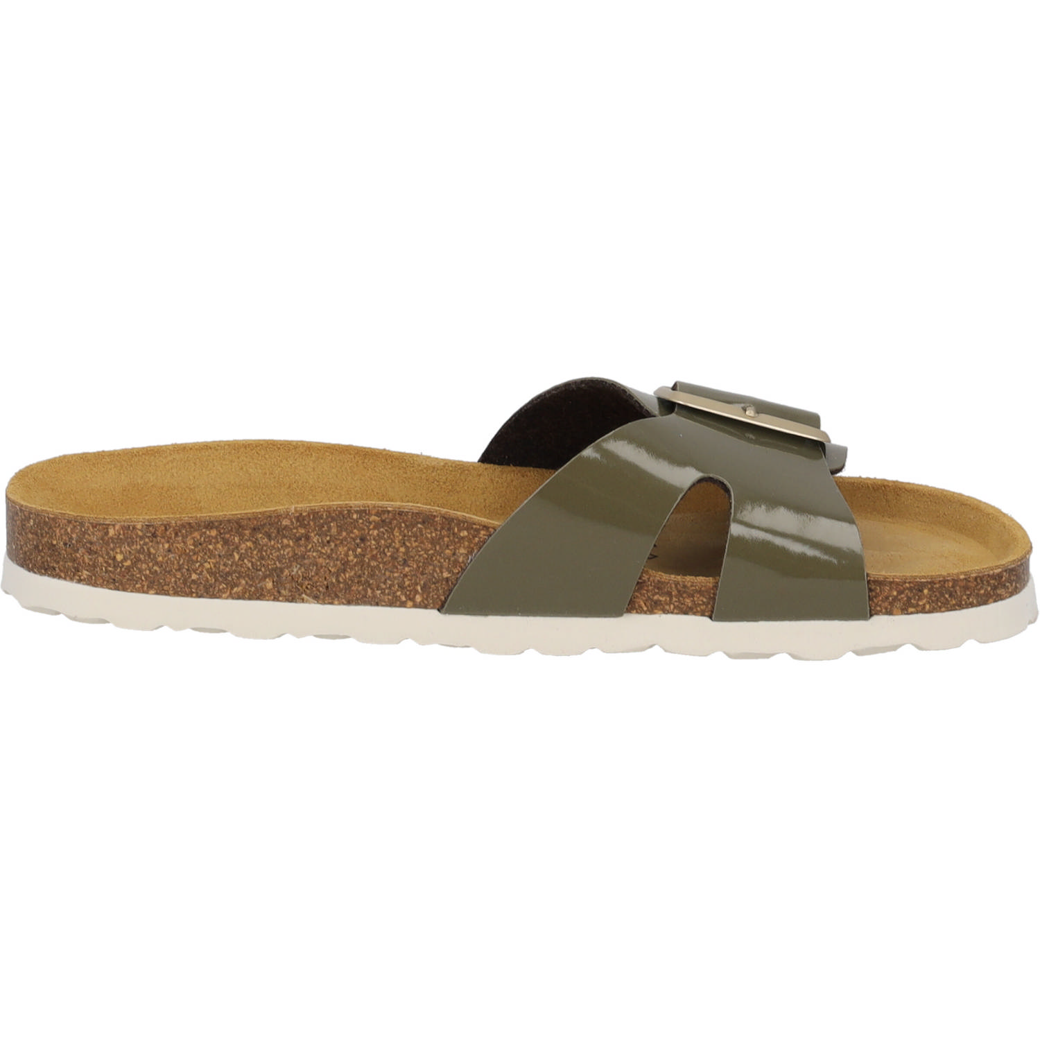 Palado Tinos Lack, Pantoletten, Damen, Khaki
