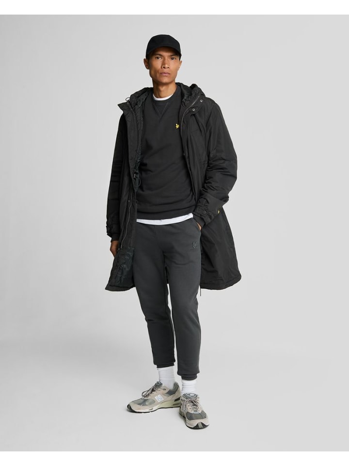 Lyle & Scott Sweatshirt in Anthrazit günstig kaufen