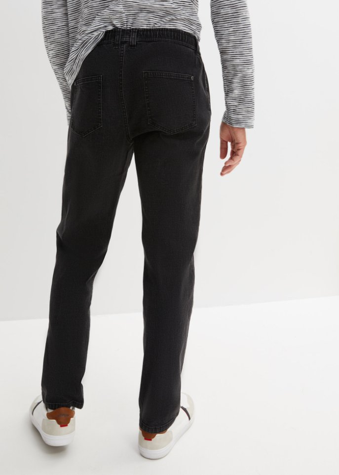 Regular Fit Schlupfjeans mit Komfortschnitt, Straight
