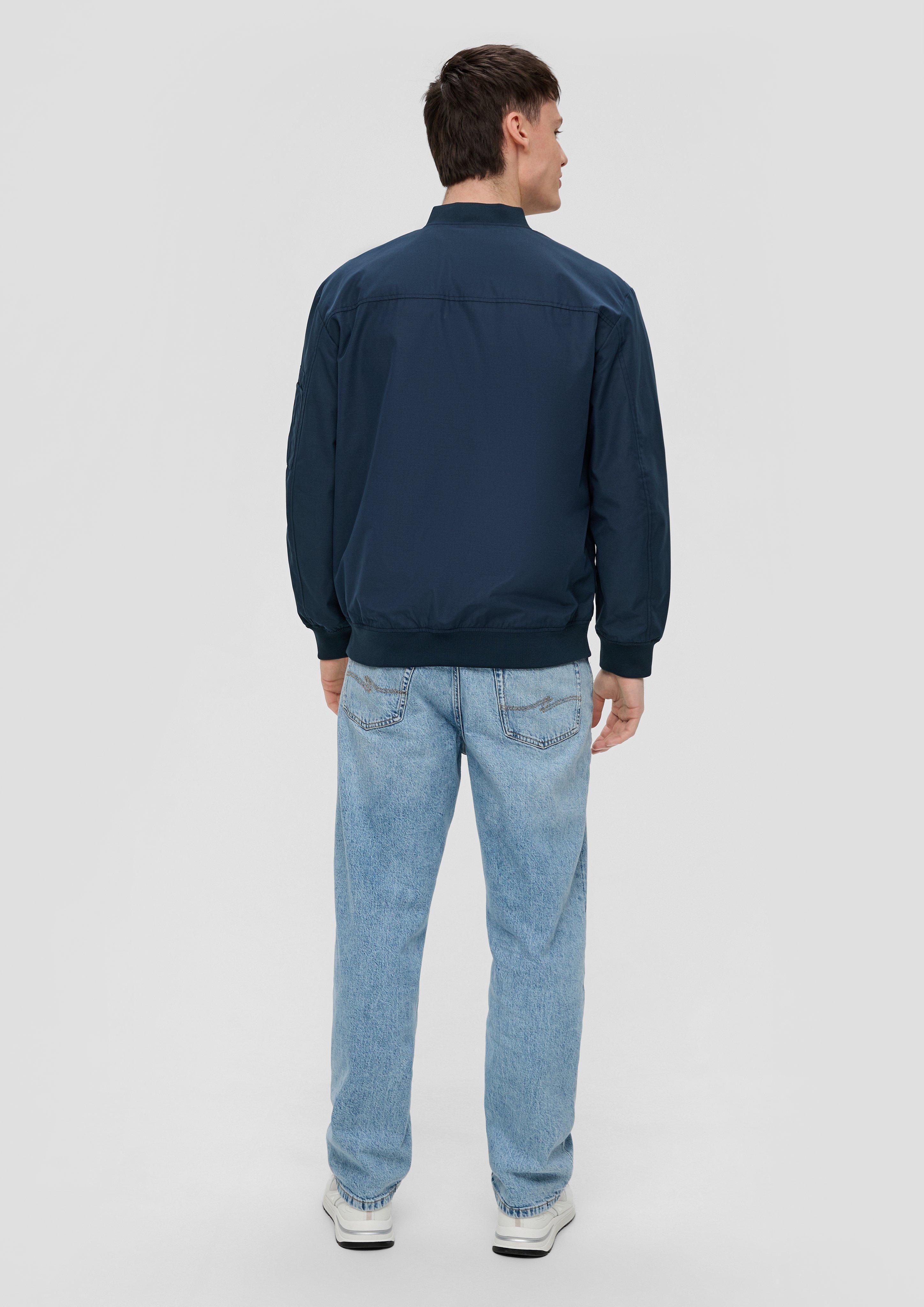 Blouson-Jacke mit Ärmel-Zipper  2141629-5884