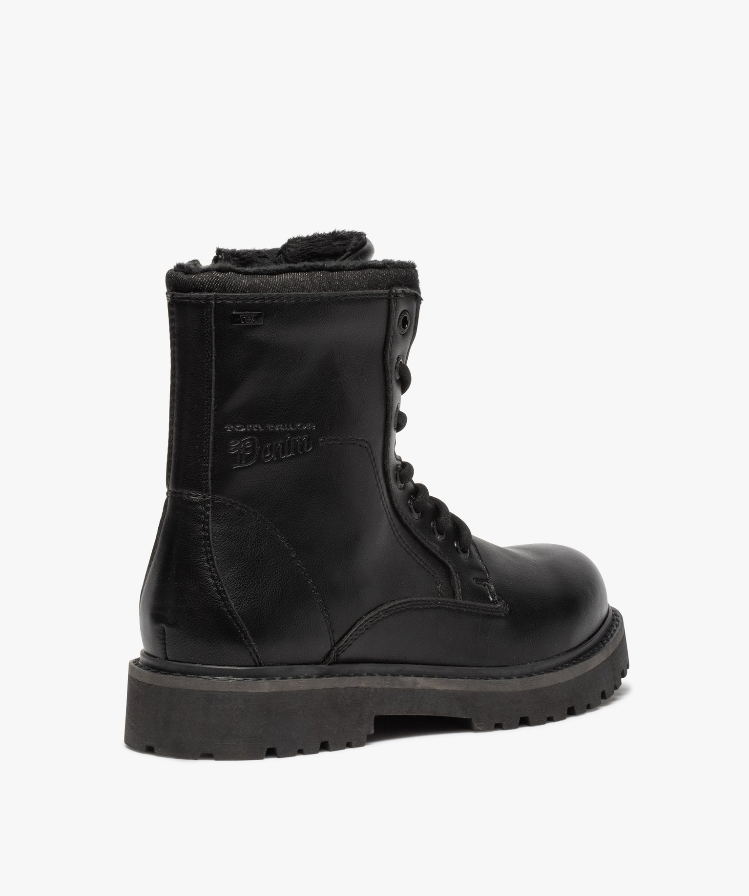 Boots homme unies à semelle crantée – Tom Tailor | GEMO