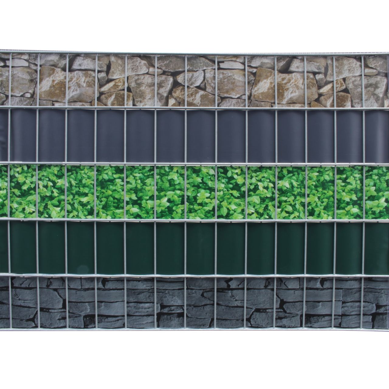 TOP MULTI PVC Zaunblende Anthrazit