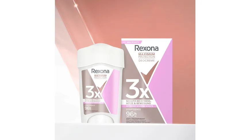 Rexona Deo Anti-Transpirant Cremestick Maximum Protection Confidencel 45 ml
