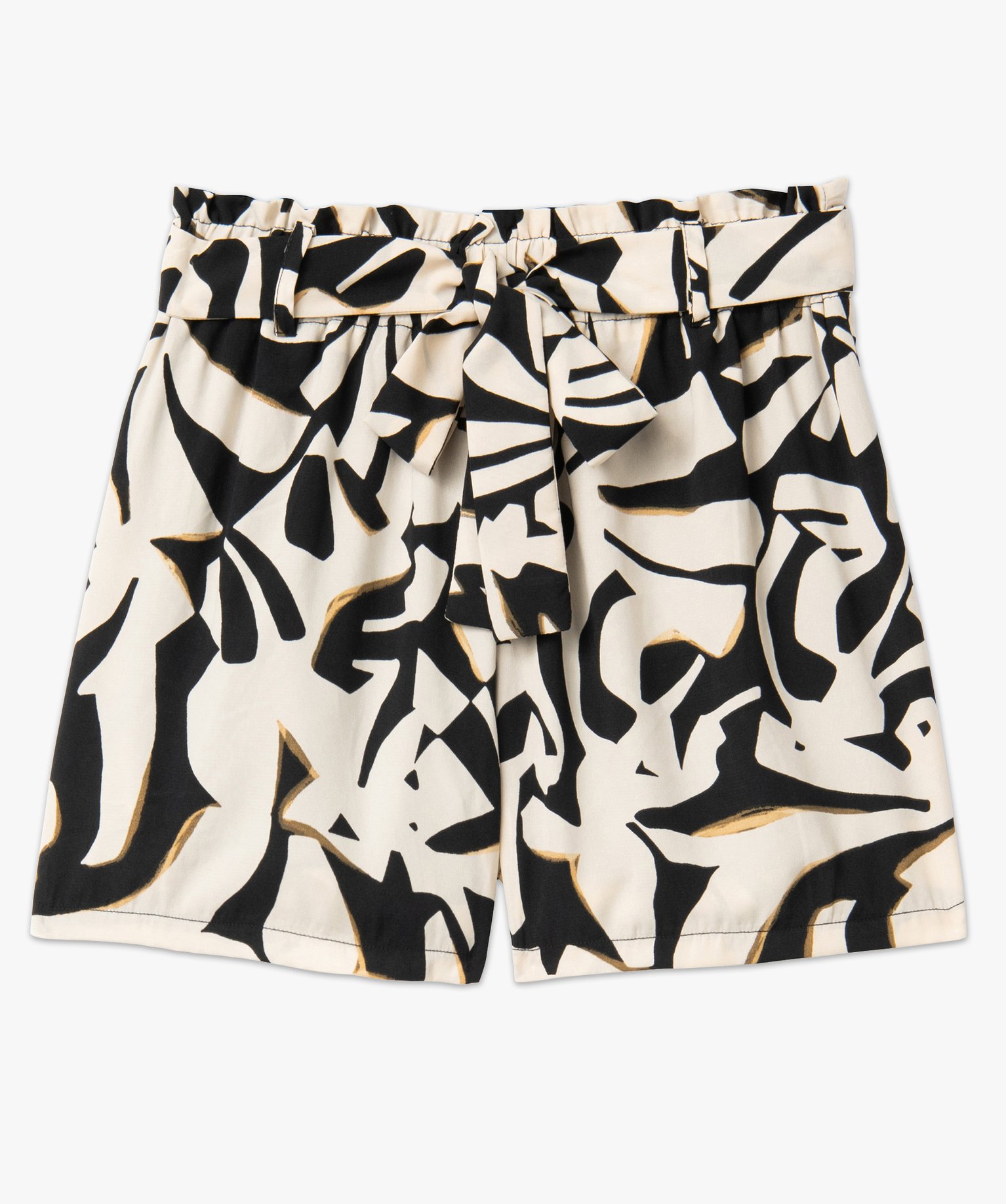 Short ample imprimé taille haute femme imprime | GEMO