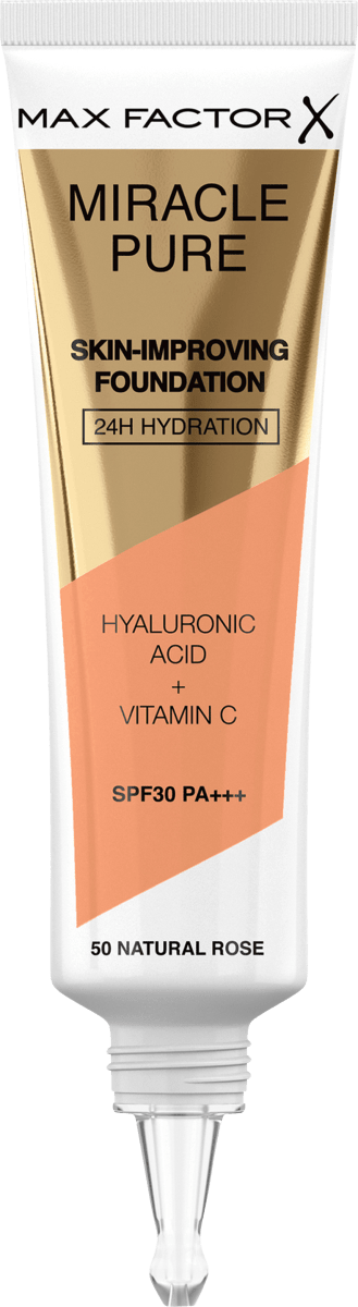 Foundation Miracle Pure Natural 50 Rose, LSF 30, 30 ml