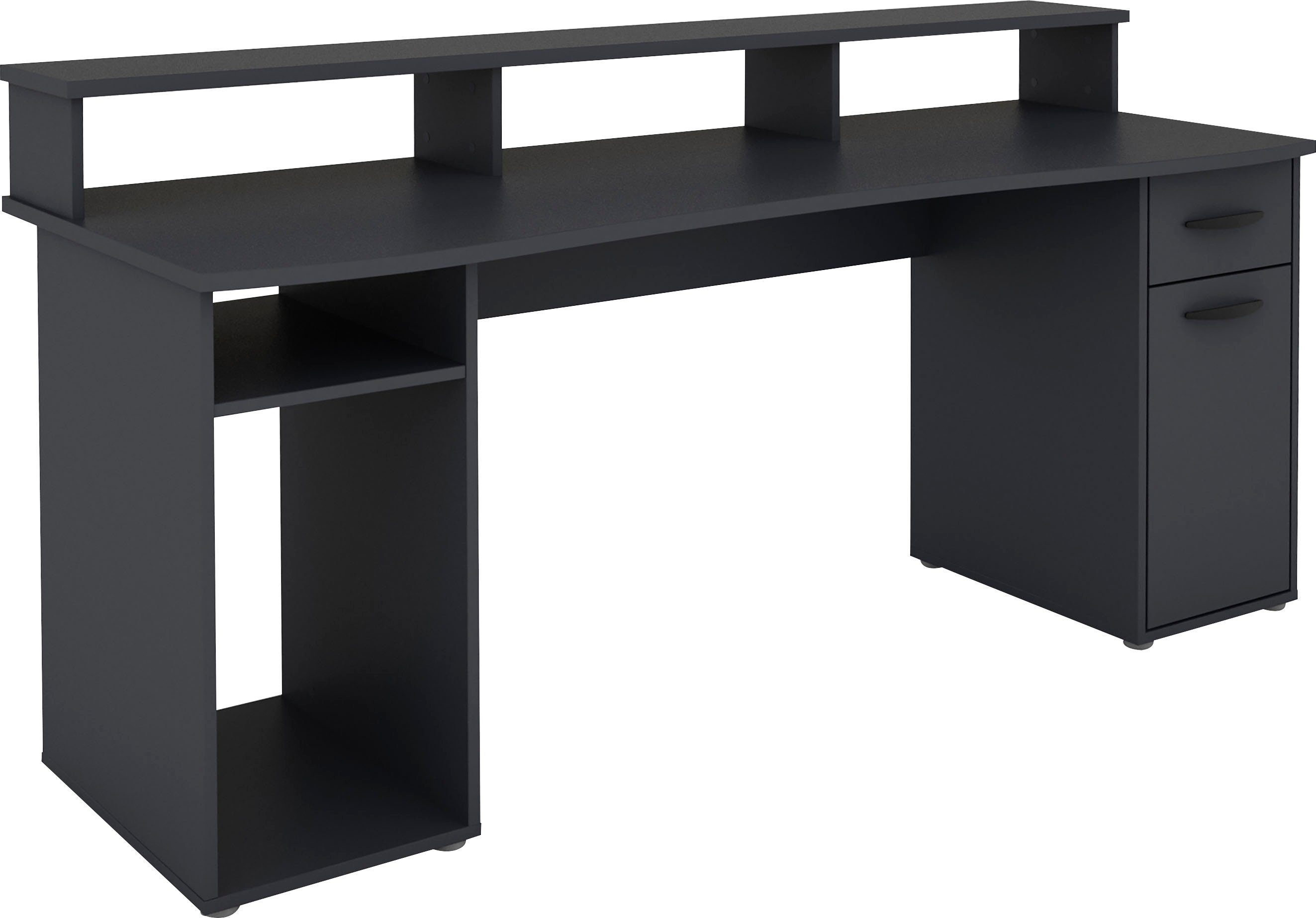 Homexperts Gamingtisch Fortune, mit Platz für mehrere Bildschirme