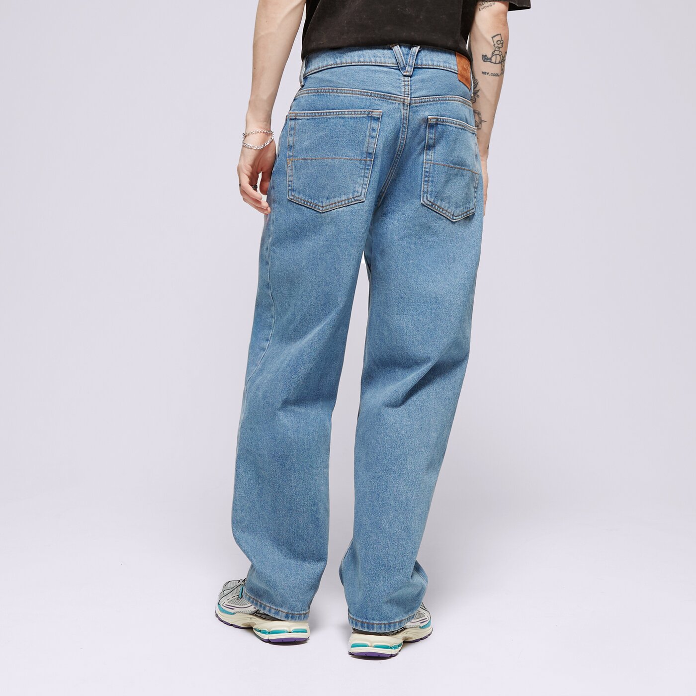 VANS HOSE CHECK-5 BAGGY DENIM Blau