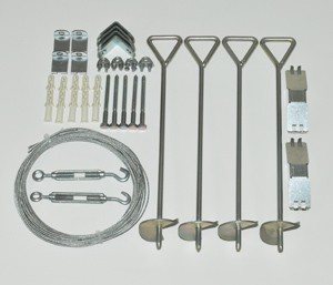 Canopia by Palram Sturmankerset