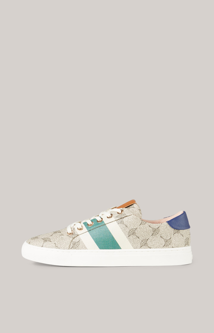 Sneaker Mazzolino Due Coralie in Beige/Grün